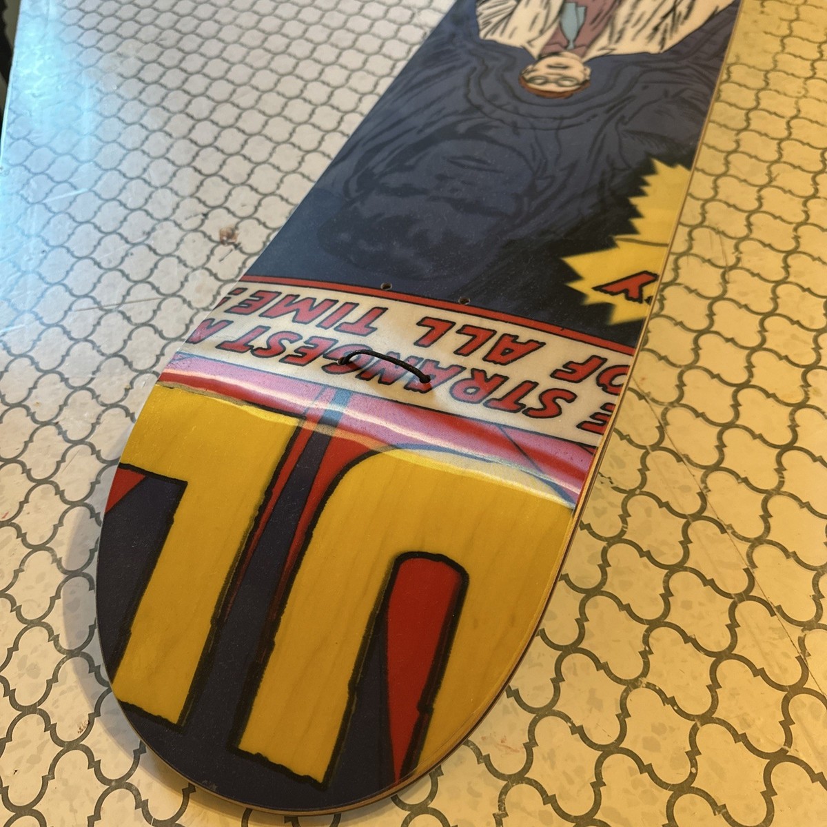 HUF The Incredible Hulk Skateboard Deck Marvel Original Cover