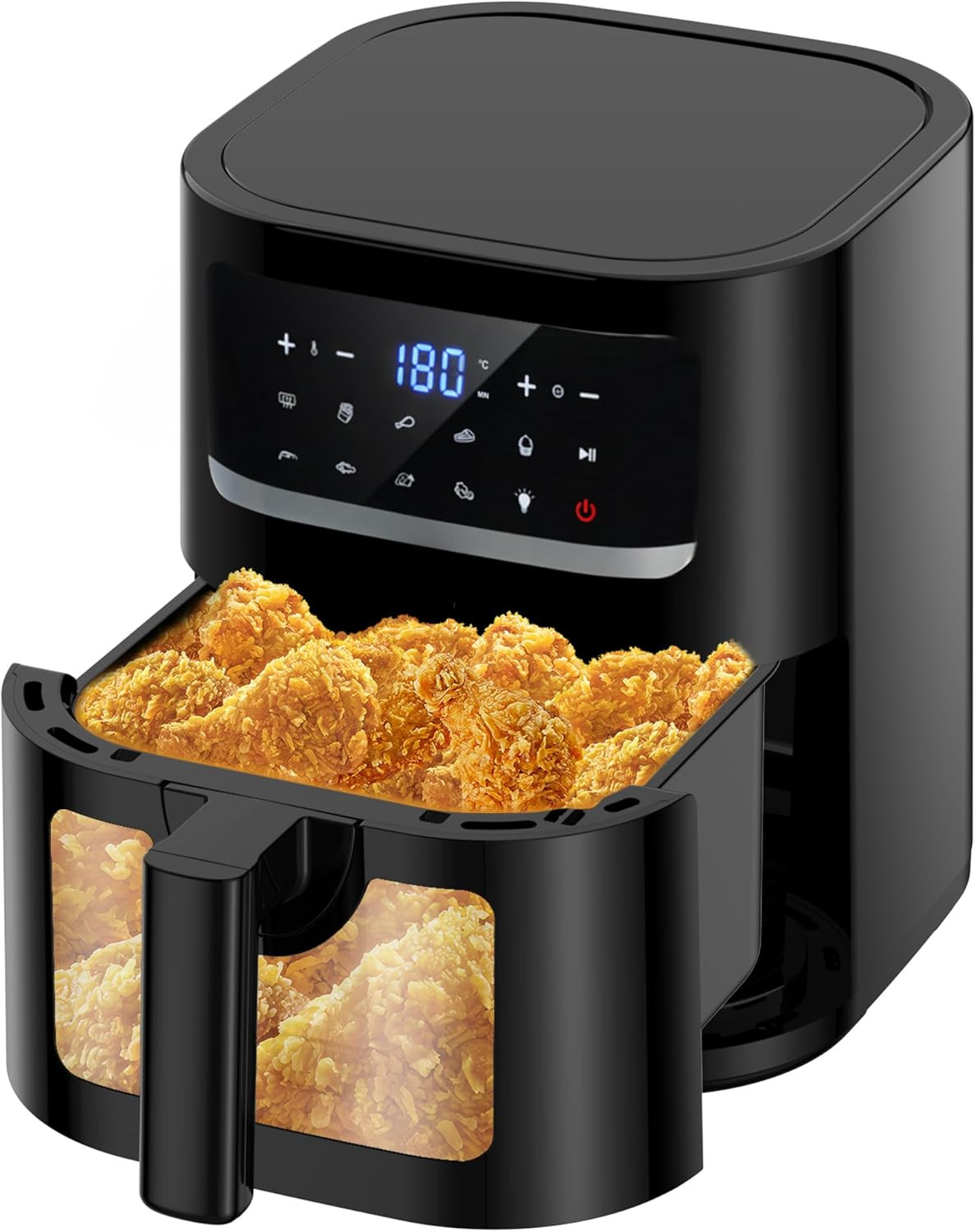 Friggitrice Aria 7L Design Moderno | 9 Programmi e Finestra Illuminata