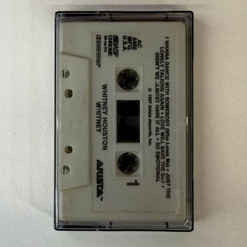 Whitney Houston - Whitney (Cassette Tape, 1987, Arista Records) CASSETTE ONLY - Picture 3 of 6