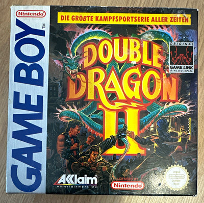 Nintendo Game Boy Double Dragon II OVP inkl. Anleitung & Modul DMG-D2-NOE