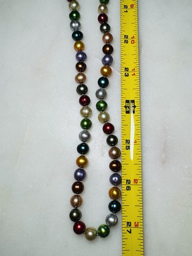 Honora Freshwater Pearl Multicolor Necklace 54" LONG Statement NWT NEW - Picture 5 of 5