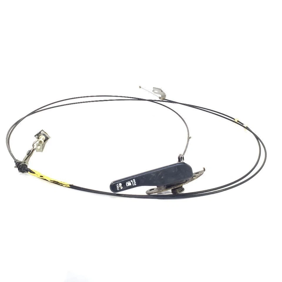 Nissan 240SX S14 1995 OEM cable de liberación de puerta de combustible con manija Foto 2 de 4