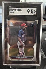 2023 Bowman Chrome #BCP-237 Andy Acevedo Prospects Refractor SGC 9.5
