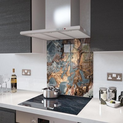 Glas Spritzschutz Flüssiggold Glas und Zubehör - Hergestellt von Premier Range