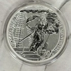 2021 10 Mark Lady Germania 2oz .999 Silver Round Mintage w/OGP COA