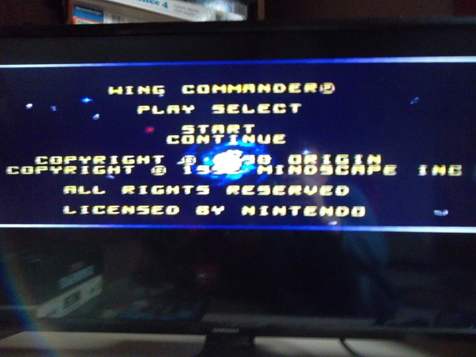 Super Nintendo game / Snes Game Wing Commander Ntsc retro gaming authentic* - Image 4 of 4