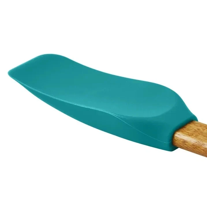 Espátula de cocina de madera de acacia de silicona The Pioneer Woman PWS306960514012 Foto 2 de 4