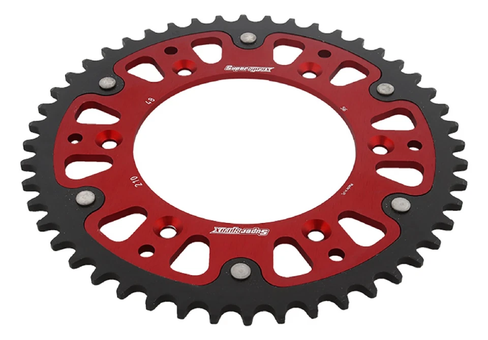 Red Stealth Sprocket For Honda CR125R 1983-2007 CRF230M 2009; RST-210-48-RED - Image 3 of 4