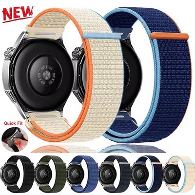 Nylon Armband Für Huawei Watch 5 4 3 GT 6 5 Pro GT4 GT3 2e 42 46 48mm Quick Fit