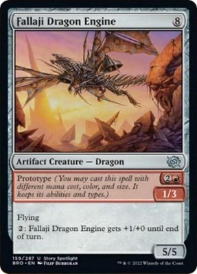 Fallaji Dragon Engine - BRO MTG - Light Play