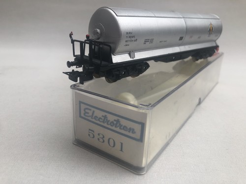 Electrotren 5301 HO RENFE Butano SA Drehgestell Kesselwagen 0071104-8 silber sehr guter Zustand verpackt | Zustand: Used