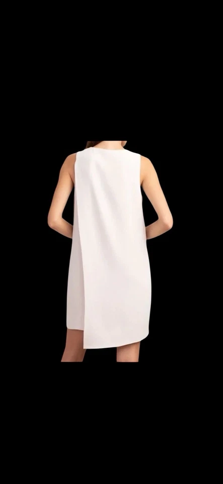 NWT $298 TRINA TURK Magnicificance Layered Dress Women’s Small Pale Pink - Image 3 of 4