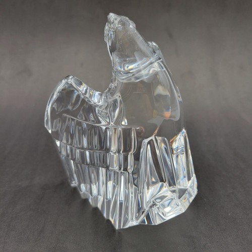 Steuben Eagle Bird Figurine Crystal Glass Art Glass Discontinued Signed - Picture 12 of 16