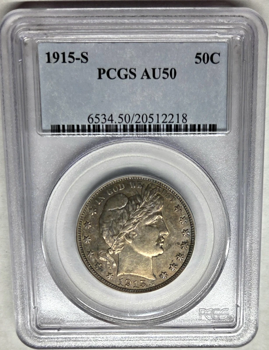 Barber Half Dollars (1892-1915) 1915 for sale | eBay