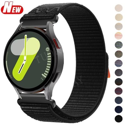 Nylon Armband Für Samsung Galaxy Watch FE 7 6 5 4 Classic 42/47mm Uhrenarmband