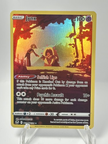 Jynx TG04/TG30 Holo Silver Tempest Trainer Gallery Pokemon LP