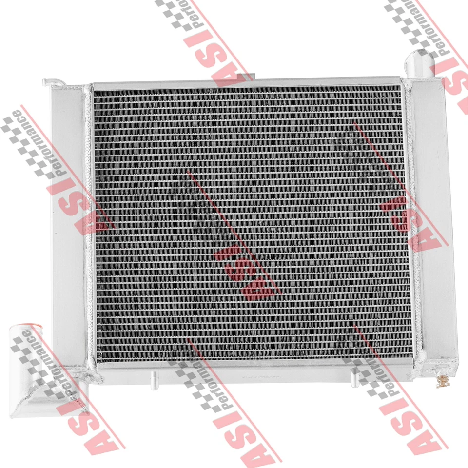 4 Row Radiator Shroud Fan For 63-72,67 Chevrolet Corvette Base V8 5.7L 5.4L 5.3L Foto 4 de 4