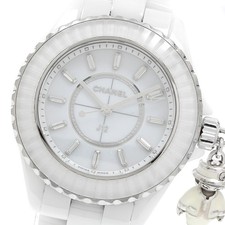 CHANEL Mademoiselle J12 Acte II H6478 K18WG limited Quartz Ladies Watch_973221