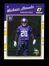 2016 Donruss Optic #131 Mackensie Alexander Minnesota Vikings RC Rookie Card QTY