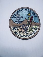 Burning Man Black Rock City 2019 Metamorphosis  Patch