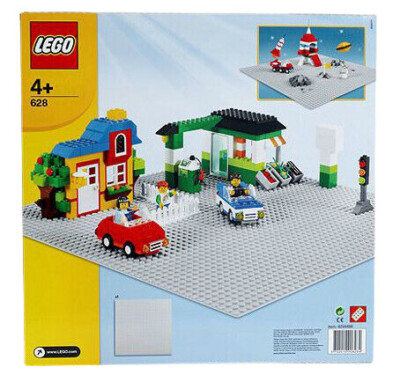 LEGO Basic: 48x48 Bauplatte Asphalt (628)