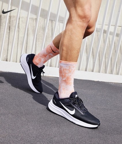 Nike Air Zoom Structure 24 Men Running Shoe Athletic Sneaker Black White  Trainer | eBay