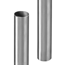 2m Fallrohr Zink gefalzt DN 80/100 Regenrohr Regenfallrohr Dachentwässerung