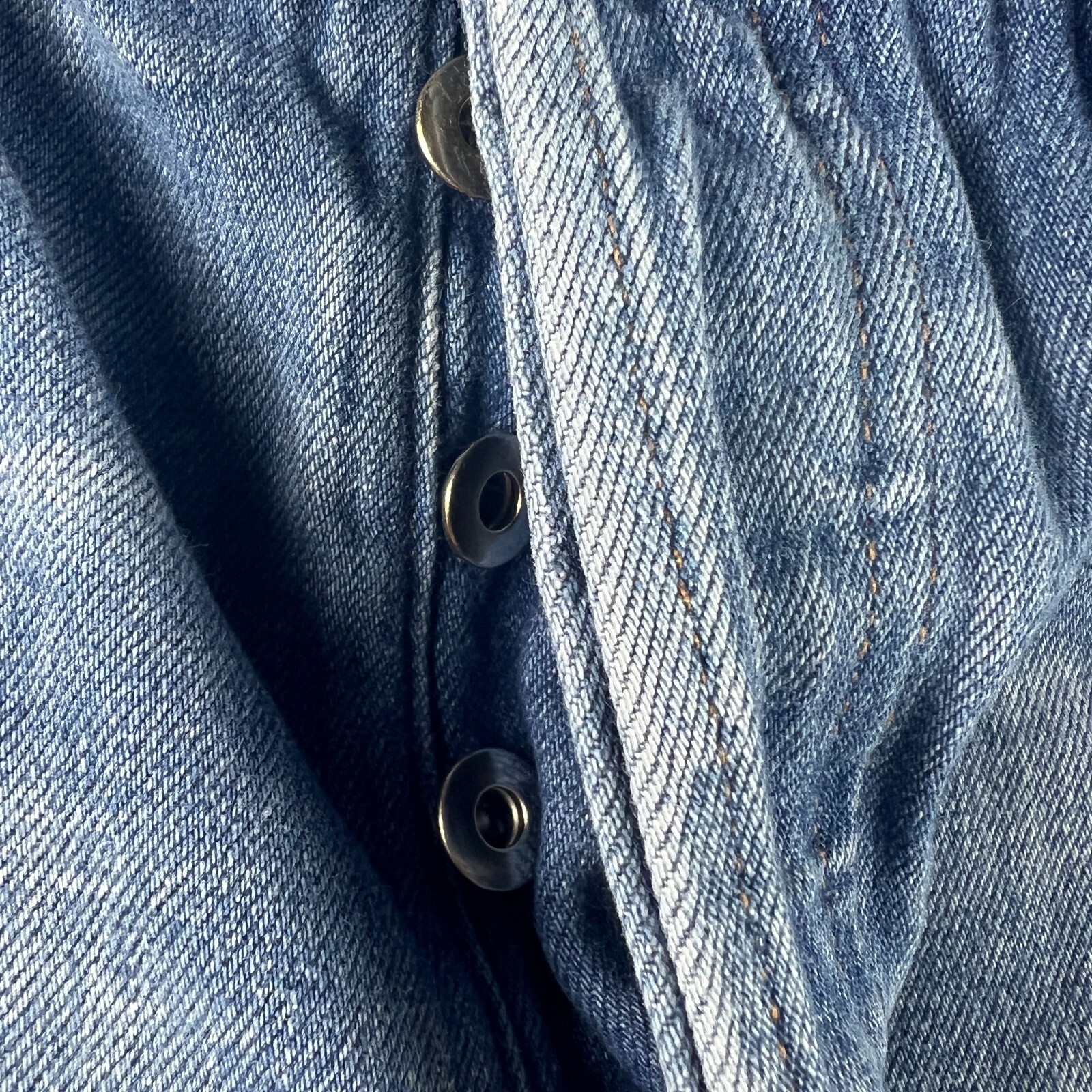 Rivet & Thread Jean Women 31x24* Retro Straight High Rise Crop Blue Denim Tag 28