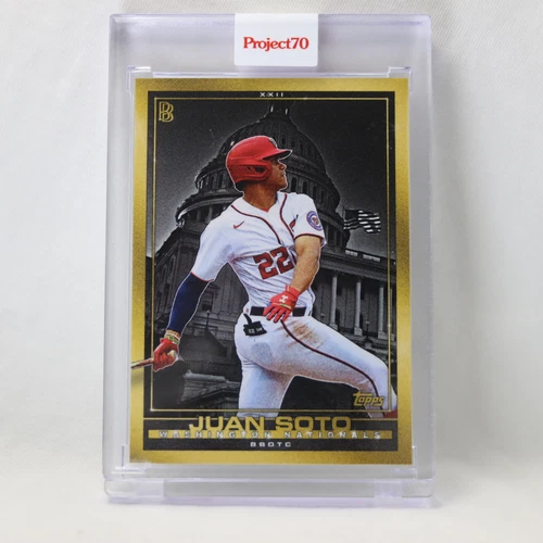 Juan Soto 811 2021 Topps Project 70 by Ben Baller (1998) - PR: 1,389 (w/Box)