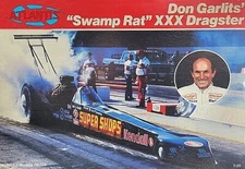 Atlantis Don Garlits' Swamp Rat XXX Dragster - Plastic Model Car Kit - 1/25