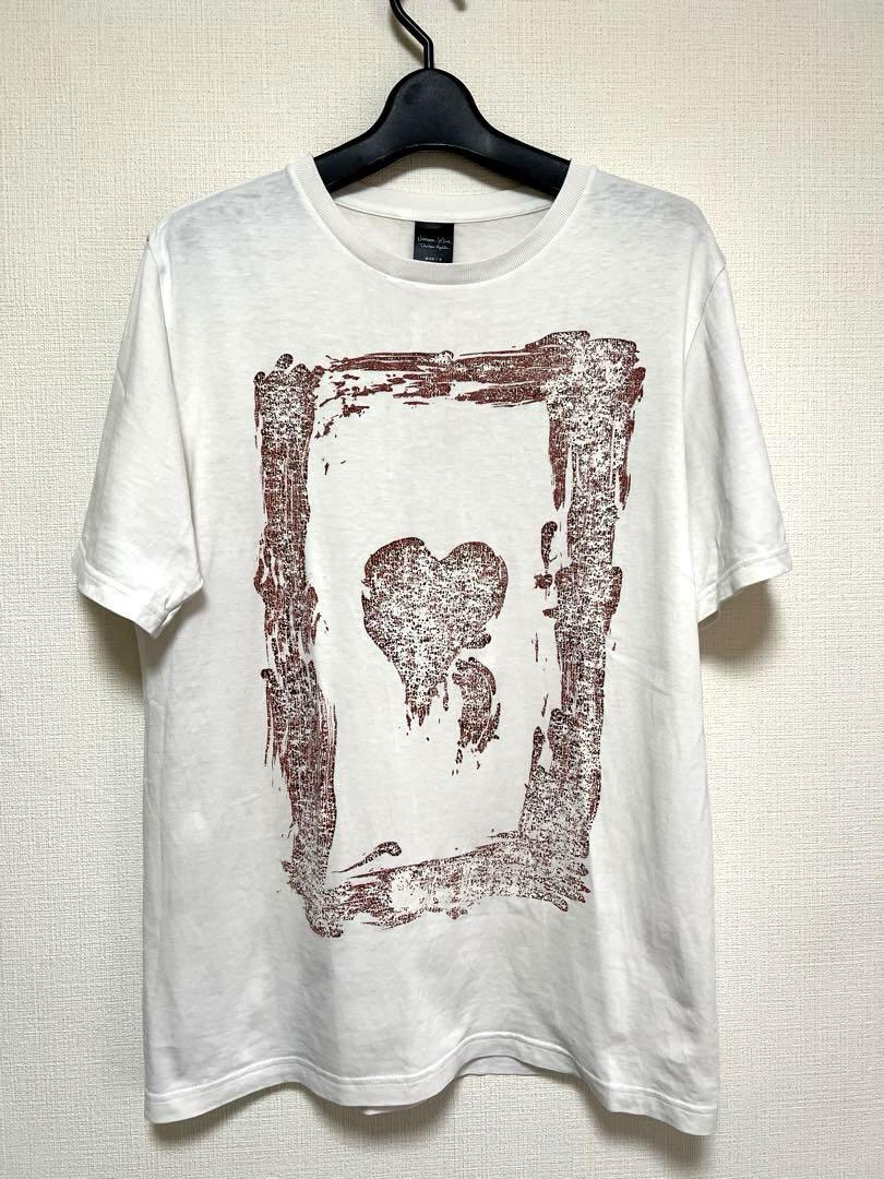 Number Nine Heart Tears T-Shirt White Size 3 Used | eBay
