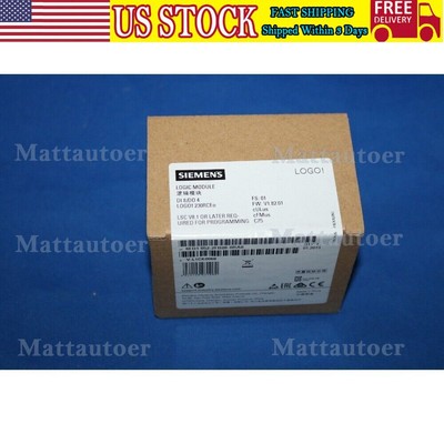 New Siemens 6ED1052-2FB08-0BA0 6ED10522FB080BA0 LOGO! 230RCEO, logic module