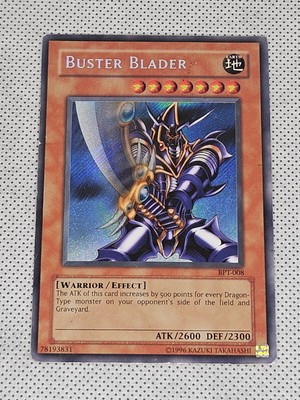 Buster Blader BPT-008 Secret Rare Light Play+ Yugioh