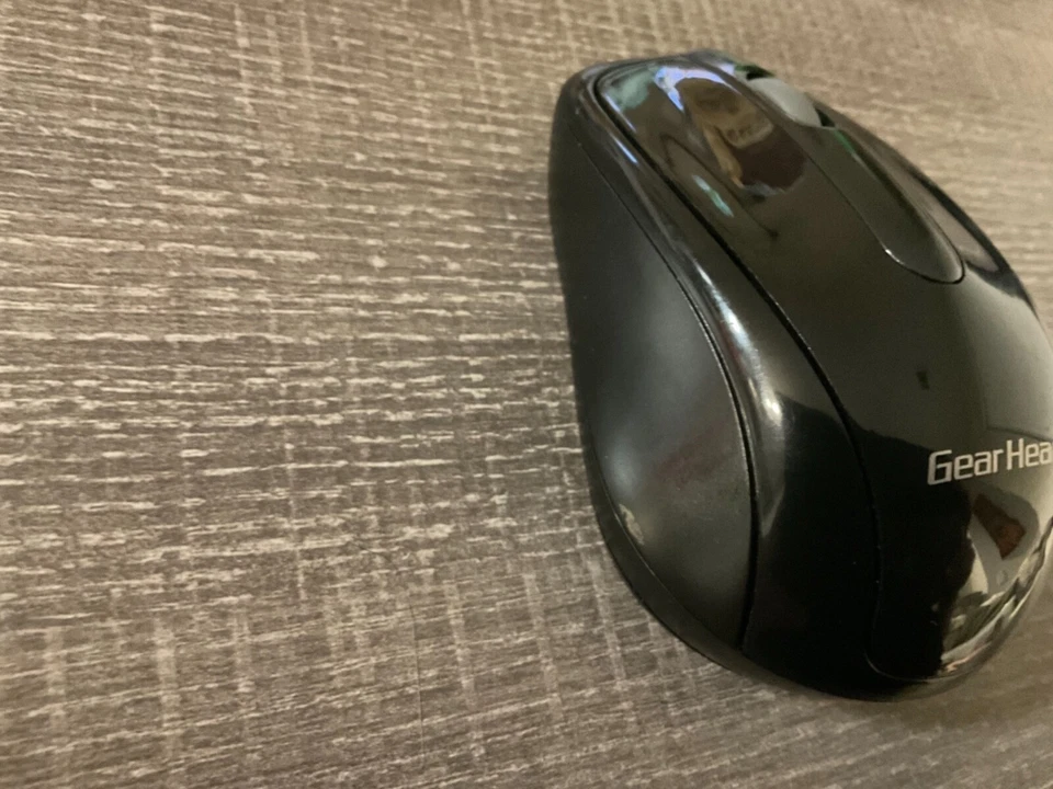 Gear Head MP2120BLK Black Wireless Nano Mouse Optical  - Image 3 of 4