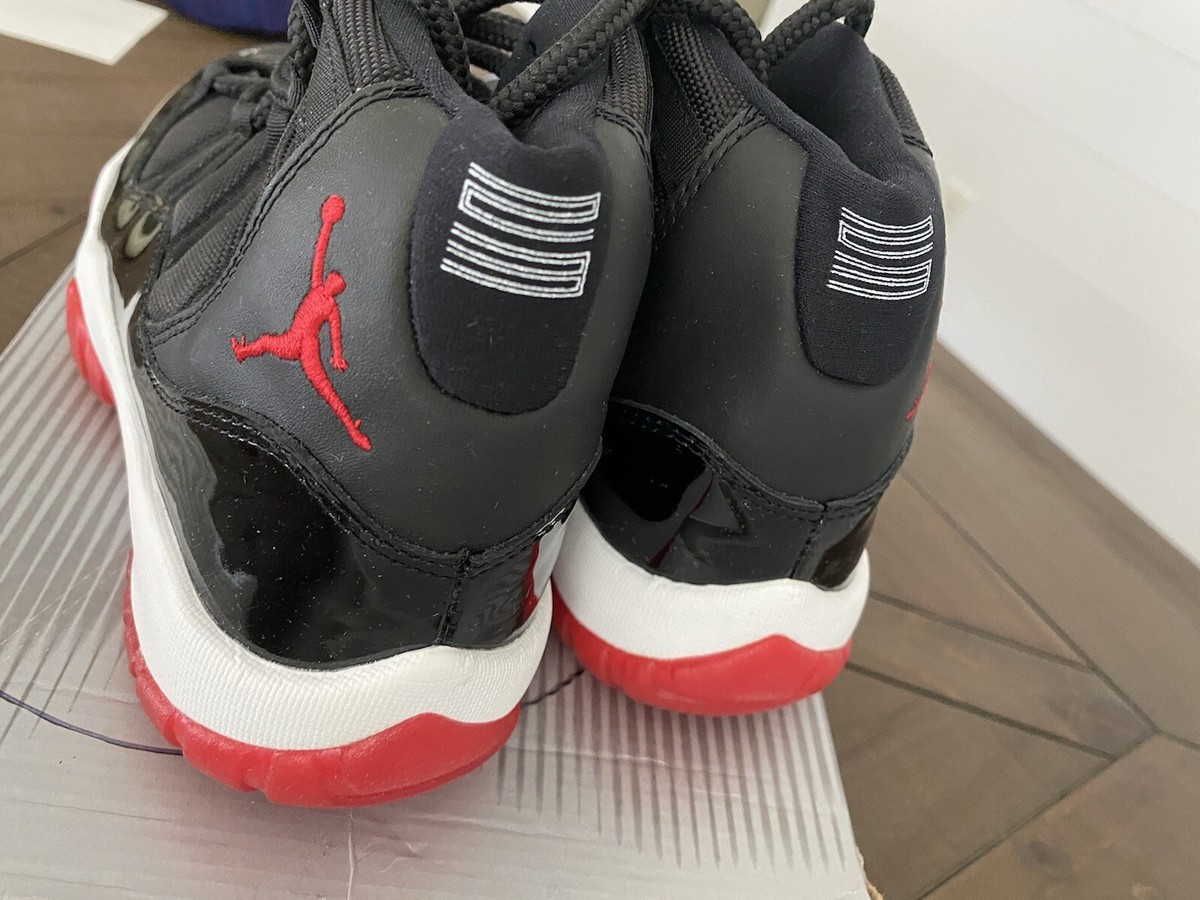スニーカー 2001 NIKE AIR JORDAN 11 RETRO BRED US8.5 Size 8.0- Nike Air Jordan 11 Retro 2001 Bred New In Box 136046 061