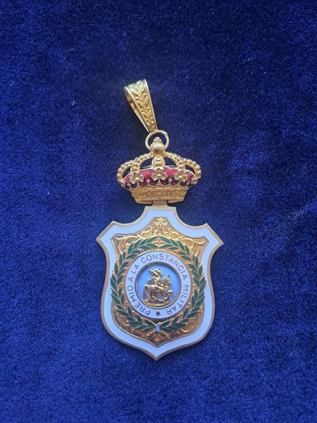 Medalla Gran Gala Premio A La Constancia Militar Ejercito España