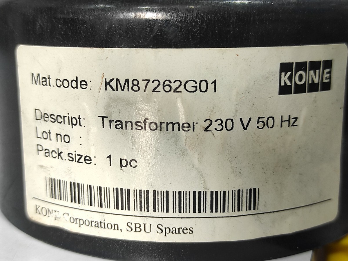 Kone KM87262G01 Sedlbauer AG 857462 Transformer 230V 50Hz