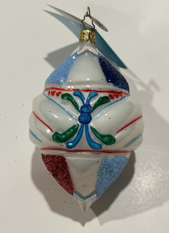 RARE Radko Fantasia Ice Delite Ornament Poland  #3 - NEW