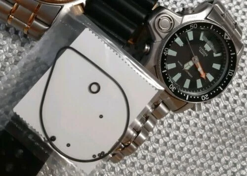 Новый набор оригинальных резиновых прокладок Citizen Aqualand C020 C022 C023 бренд 399-5294 - Изображение 3 из 3