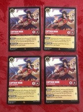 4x Lorcana: Into The Inklands - Captain Hook - Master Swordsman - 105/204 x4