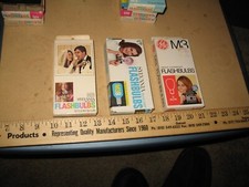 VTG NEW OLD STOCK CAMERA FLASHBULBS FLASH BULBS 3 PACKS 36 FLASHES M3 M3B LOT G