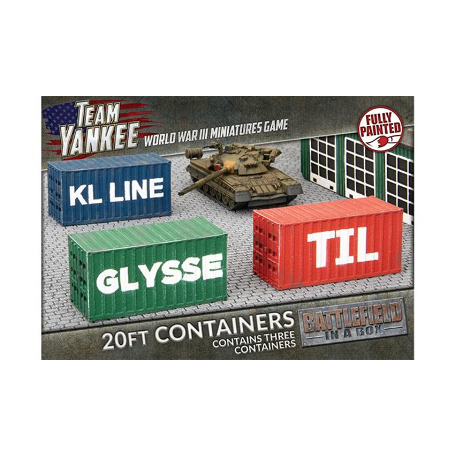 Поле битвы в коробке Team Yankee - 20-футовые контейнеры современные Gale Force 9 6090₽