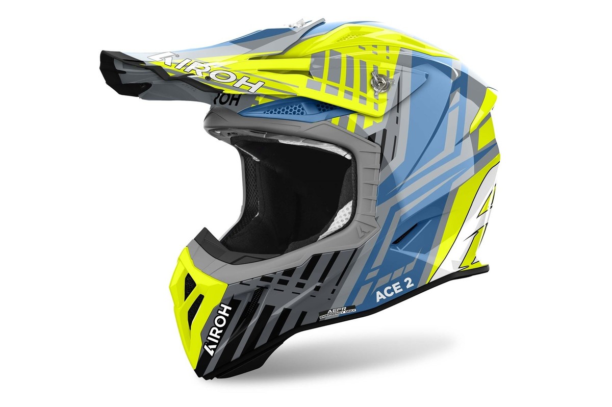 Airoh AVIATOR ACE Rockstar 2020 XLサイズ Airoh Aviator ACE Rockstar Motocross Helm - günstig kaufen