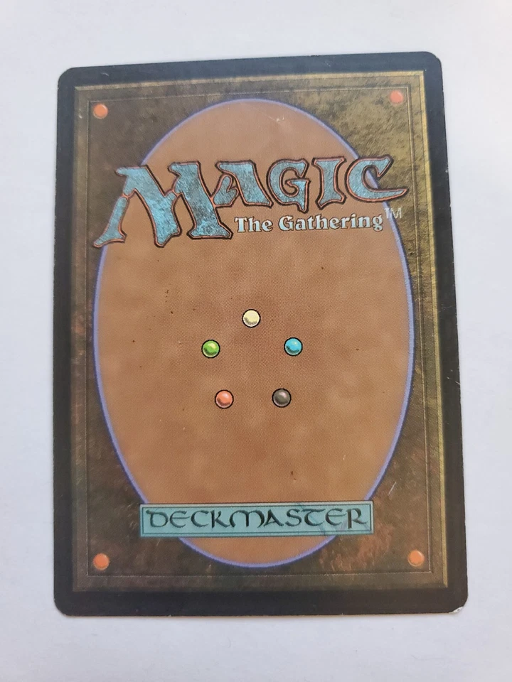 MTG Magic The Gathering Card Information Dealer Creature Wizard Blue Onslaught  - Image 2 of 2