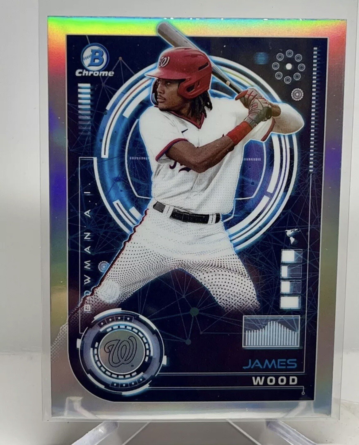 2024 Bowman AI James Wood BAI-17 Mint RC