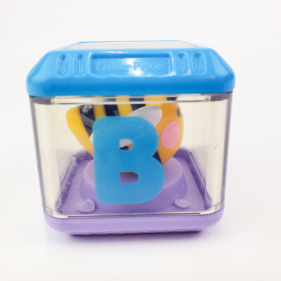 Fisher Price Peek A Boo Building Stack Block Alphabet Bb Bumblebee Replacement