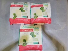 QTY 3 - Sustainably Yours Natural Cat Litter (Multi-Cat) 10 lbs.