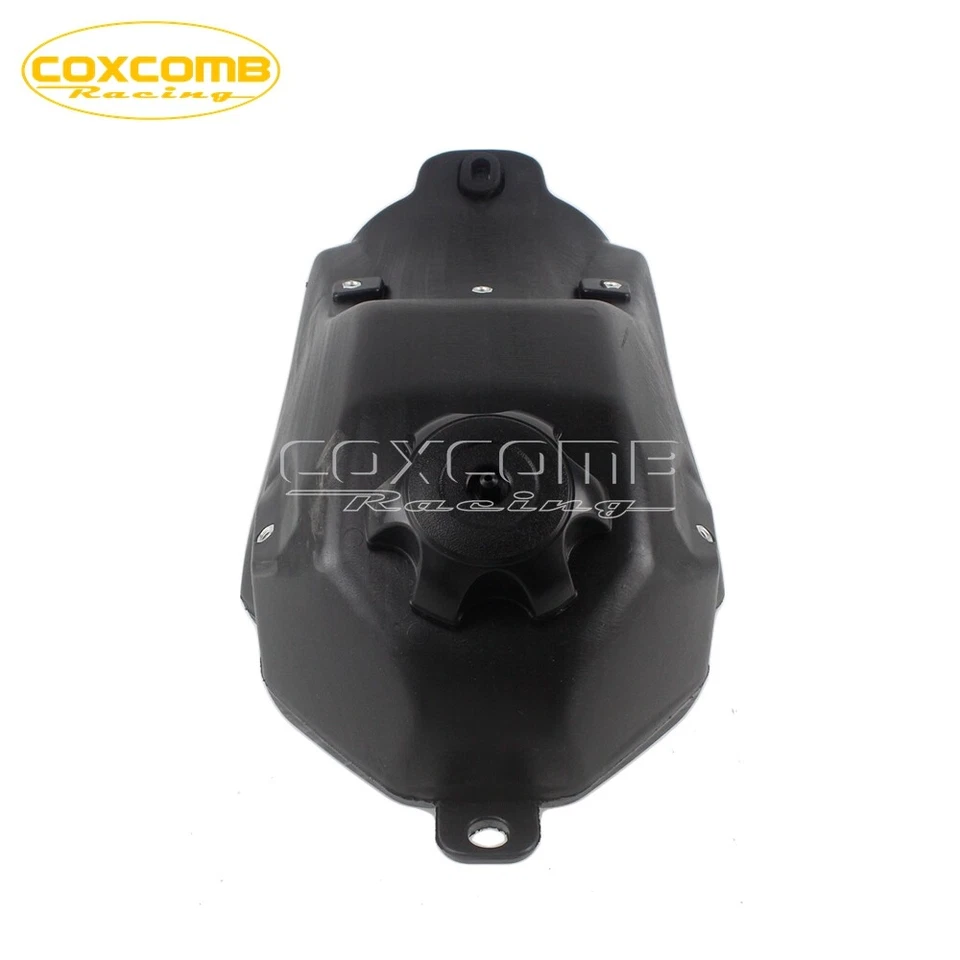 Tanque de gasolina Supermoto negro Gal para Kawasaki KLX150 KLX150S 2009-2012 Foto 4 de 4