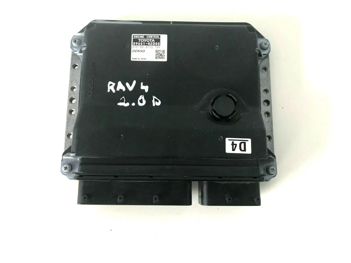 OEM Toyota Rav4 2.0 Petrol ECU Engine Control Unit 89661-42D40 