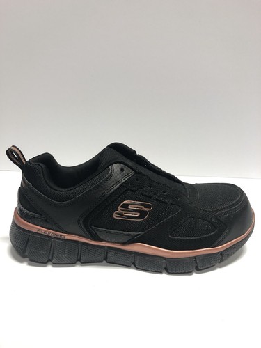 Skechers Women's Telfin-Kanpur, Black 